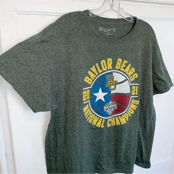 Baylor Bears National Champions Basketball 2021 Green Large - Picture 4 of 6